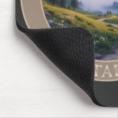 ドロマイト山脈イタリア マウスパッド (コーナー)