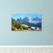 ドロミットの季節の変化 キャンバスプリント (インサイチュ (ウッドフロア))