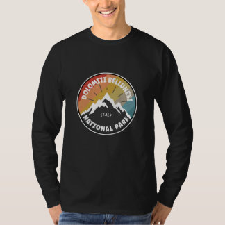 ドロミティベルネシナショナルパークイタリア Tシャツ