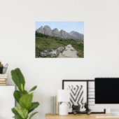 ドロミテイタリア ポスター (ホームオフィス)