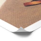 ドロミテスイタリアスキーバニーヴィンテージトラベルスキー ポスター (角)