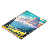 ドロミテスイタリアヴィンテージトラベル ノートブック (左側)