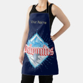 ドロミテスサウスチロルレトロスキーヤーヴィンテージスキー エプロン (インサイチュ)