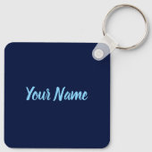 ドロミテスサウスチロルレトロスキーヤーヴィンテージスキー キーホルダー (裏面)