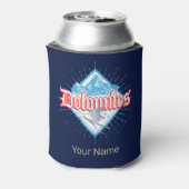 ドロミテスサウスチロルレトロスキーヤーヴィンテージスキー 缶クーラー (缶裏面)