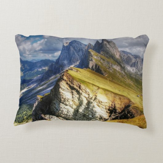 ドロミテスサウス・チロルイタリア アクセントクッション (裏面)