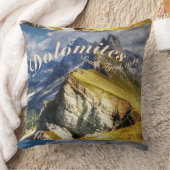 ドロミテスサウス・チロルイタリア クッション (ブランケット)