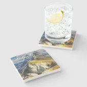 ドロミテスサウス・チロルイタリア ストーンコースター (横)