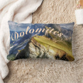 ドロミテスサウス・チロルイタリア ランバークッション (ブランケット)