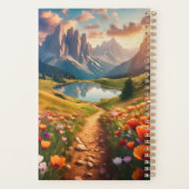 ドロミテスレイクヴィンテージスタイル プランナー手帳 (裏面)