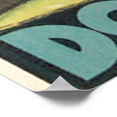 ドロミテスヴィンテージ旅行ポスター ポスター (角)