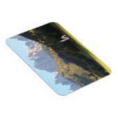 ドロミテス山長方形マグネット付き教会 マグネット (右側)