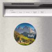 ドロミテス村秋磁石と文字 マグネット (インサイチュ (食洗機))