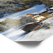 ドロミテス村in winter photoプリント フォトプリント            (角)