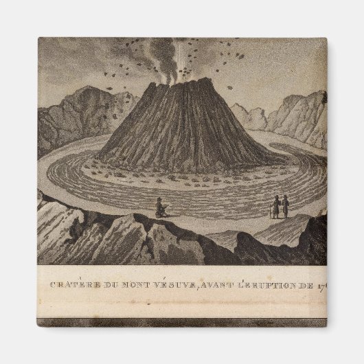 ドロミュー・ヴェスヴェ マグネット (正面)