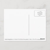 ドロミーツビレッジイン秋イタリアン文字はがき ポストカード (裏面)