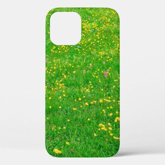 ドロミートアルプスの野生の花の牧草地 Case-Mate iPhoneケース (裏面)
