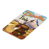 ドロミートイタリア旅行ポスター マグネット (左側)