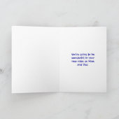 ドロメデスおめでとう ママとパパに カード (内部)