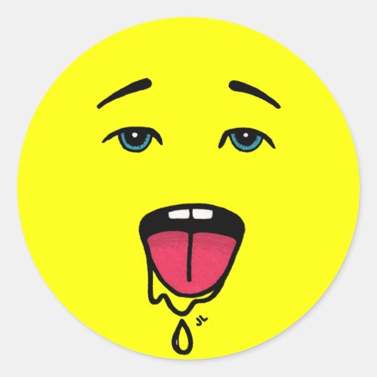 ドロリー・ステッカー ラウンドシール (正面)