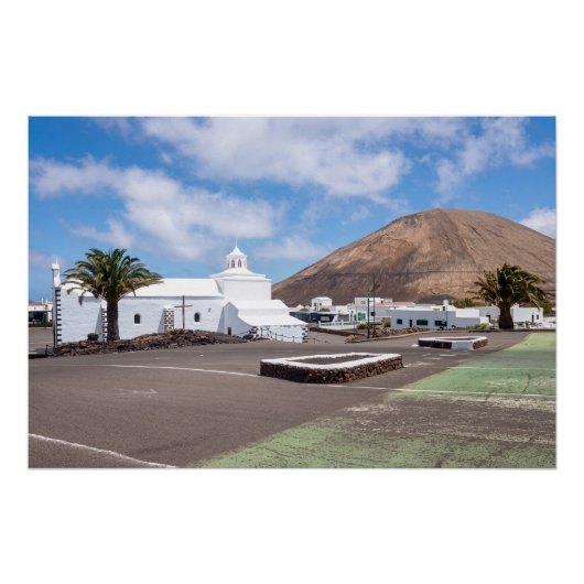 ドロレスの小聖堂, ランサローテ島 ポスター (正面)
