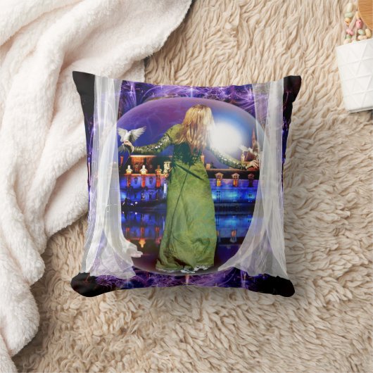 ドロレスDeVeldeが作成する予言者の芸術 クッション (ブランケット)