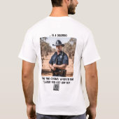 ドロンゴラインTシャツ Tシャツ (裏面)