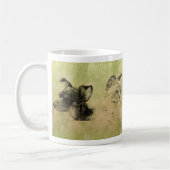 ドローイングマグカップ コーヒーマグカップ (左)