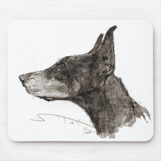 ドローイングマグカップ マウスパッド (正面)