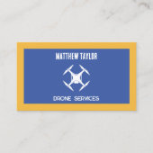 ドローネカスタムサービスQR 名刺 (正面)