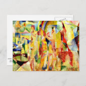 ドローネー – ザシティオブパリ ポストカード (正面/裏面)