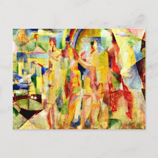 ドローネー – ザシティオブパリ ポストカード (正面)