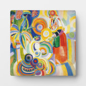 ドローネー・ポルトガル人女性 フォトプラーク (正面)