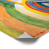 ドローネー・ポルトガル人女性 ポスター (角)