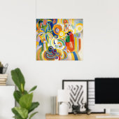 ドローネー・ポルトガル人女性 ポスター (ホームオフィス)