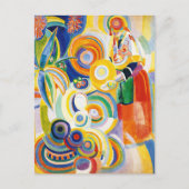 ドローネー・ポルトガル人女性 ポストカード (正面)