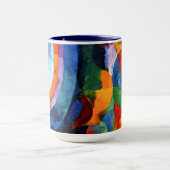 ドローネー – 円形型枠、太陽、月 マグカップ (中央)