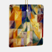 ドローネー – 同時ウィンドウ セラミックオーナメント (右)