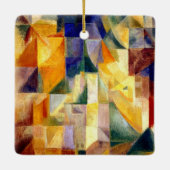 ドローネー – 同時ウィンドウ セラミックオーナメント (裏面)