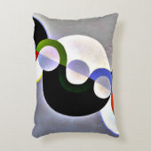 ドローネー – 無限リズム アクセントクッション (正面(垂直))