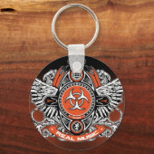 ドローネ実在音楽キーチェーン キーホルダー (正面)