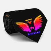 ドローネ飛行士 ネクタイ (ロール)