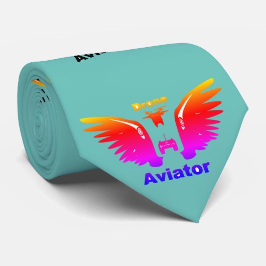 ドローネ飛行士 ネクタイ (ロール)