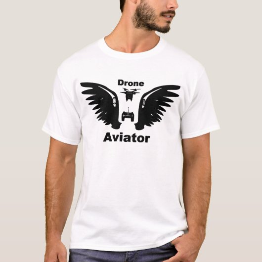 ドローネ飛行士 Tシャツ (正面)