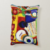 ドローネ – ポルトガル語の静物詩 アクセントクッション (裏面(縦))