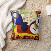 ドローネ – ポルトガル語の静物詩 クッション (ブランケット)