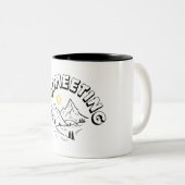 ドローミーティング ツートーンマグカップ (正面右)