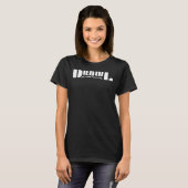 ドロールOG ブラック 女性用Tシャツ Tシャツ (正面フル)