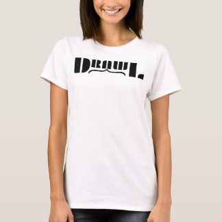 ドロールOG レディース ホワイトTシャツ Tシャツ