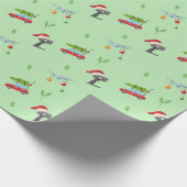 'ドローンによる贈答' ラッピングペーパー (角)